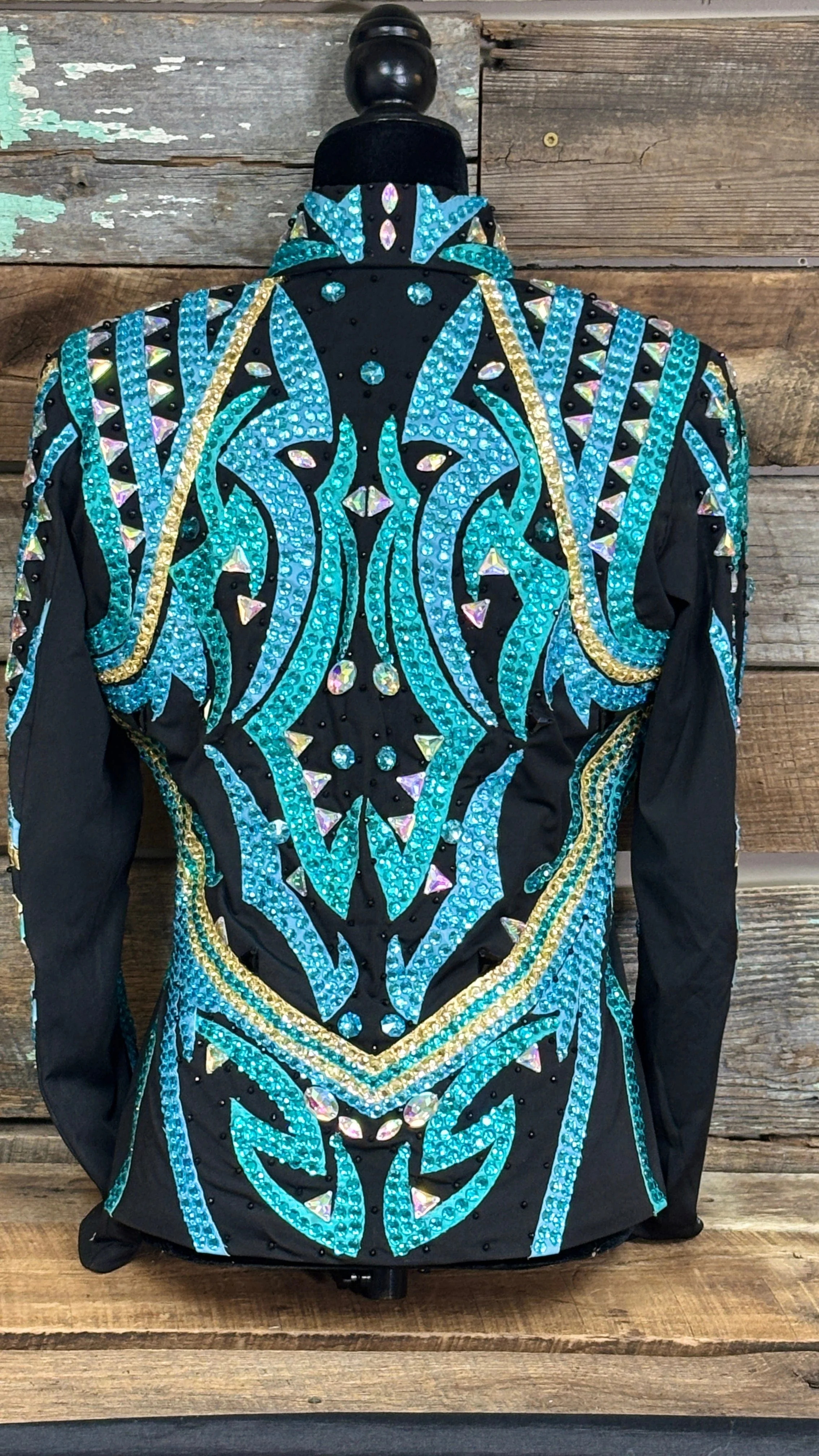 All Day  Show Jacket ~ Teal Green - Image 2
