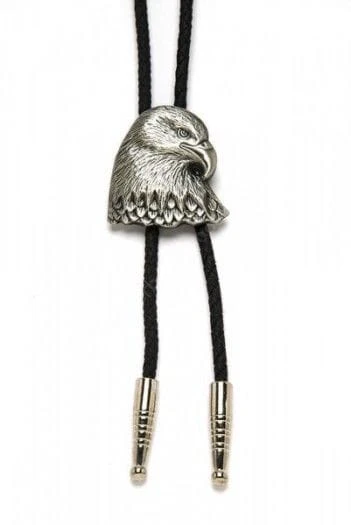 Bolo Tie ~ Eagle Head - Image 2