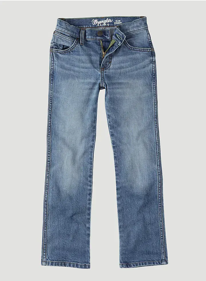 Boy's Wrangler Retro Roughhouse Jeans - Image 2