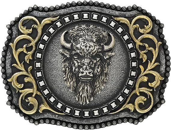 Buffalo Head Belt Buckle