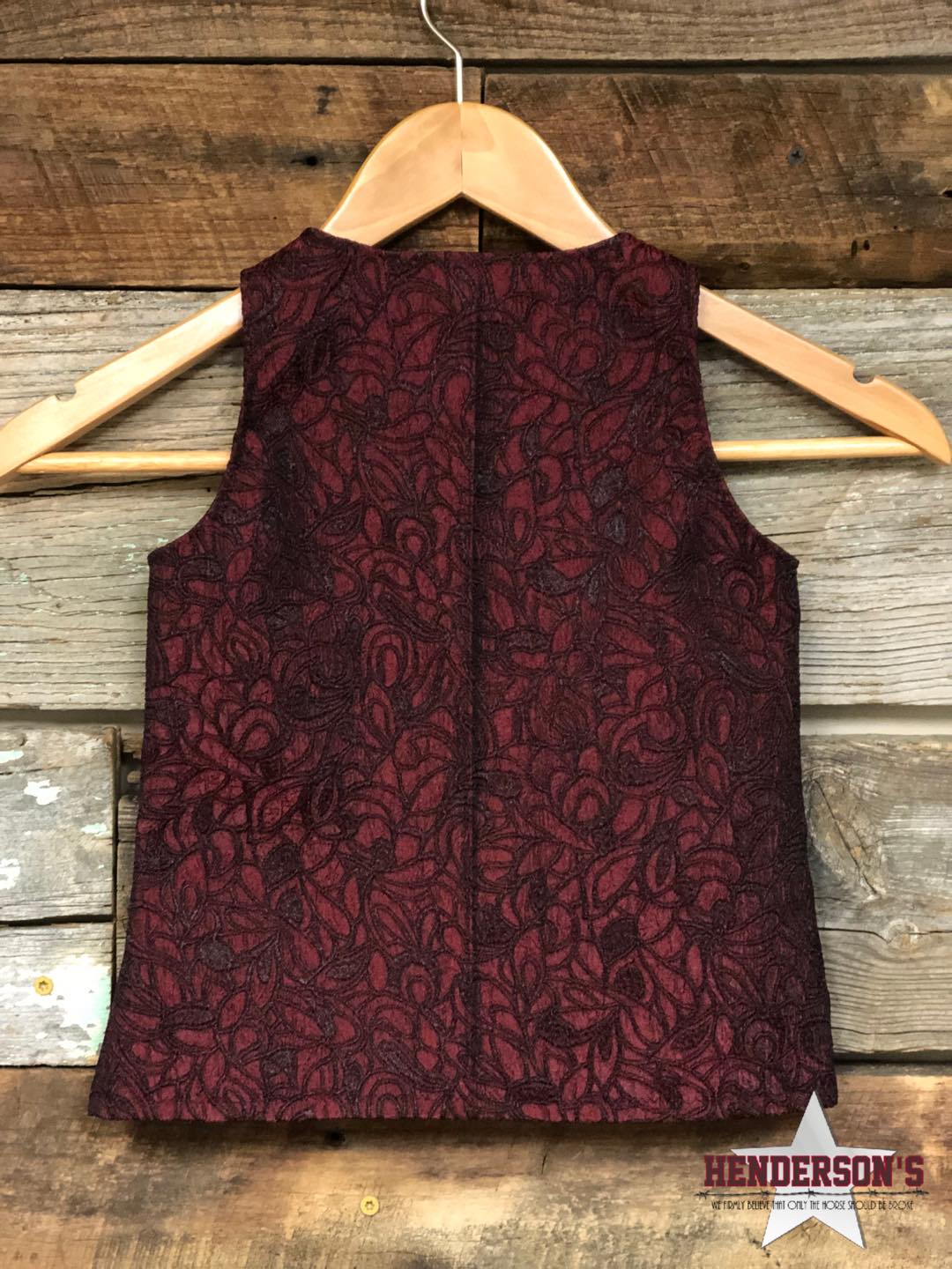 Cabernet Youth "Mini" Show Vest - Image 2