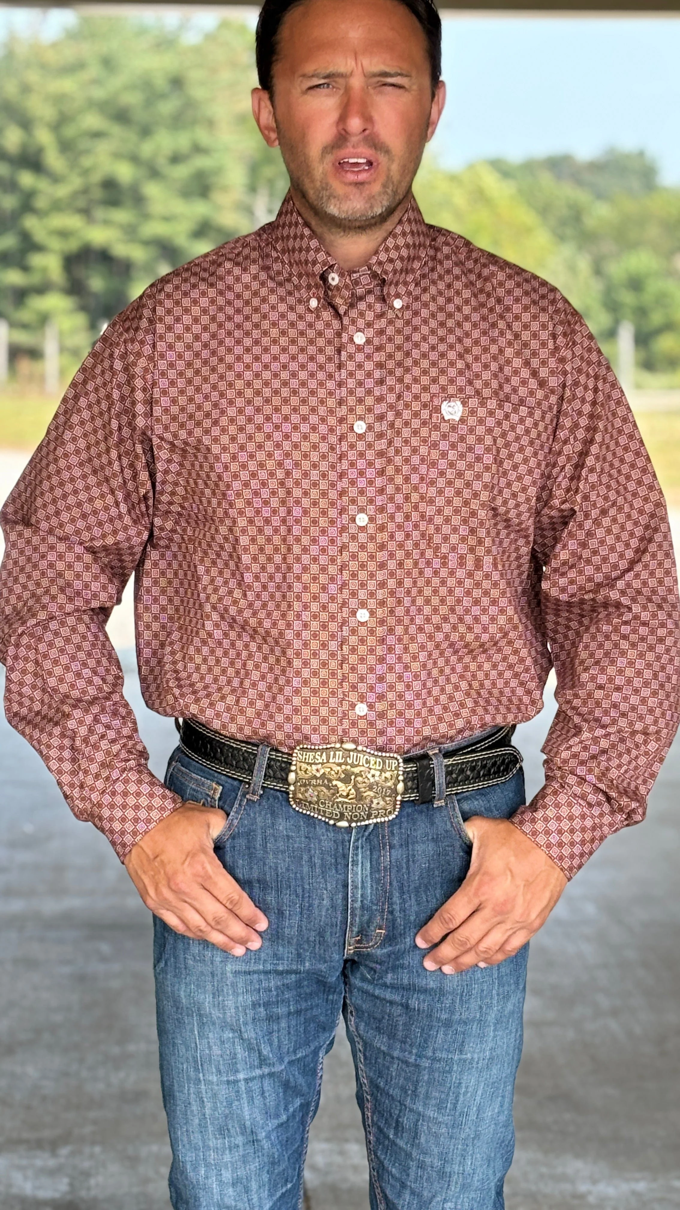 Cinch Plain Weave  ~  Red