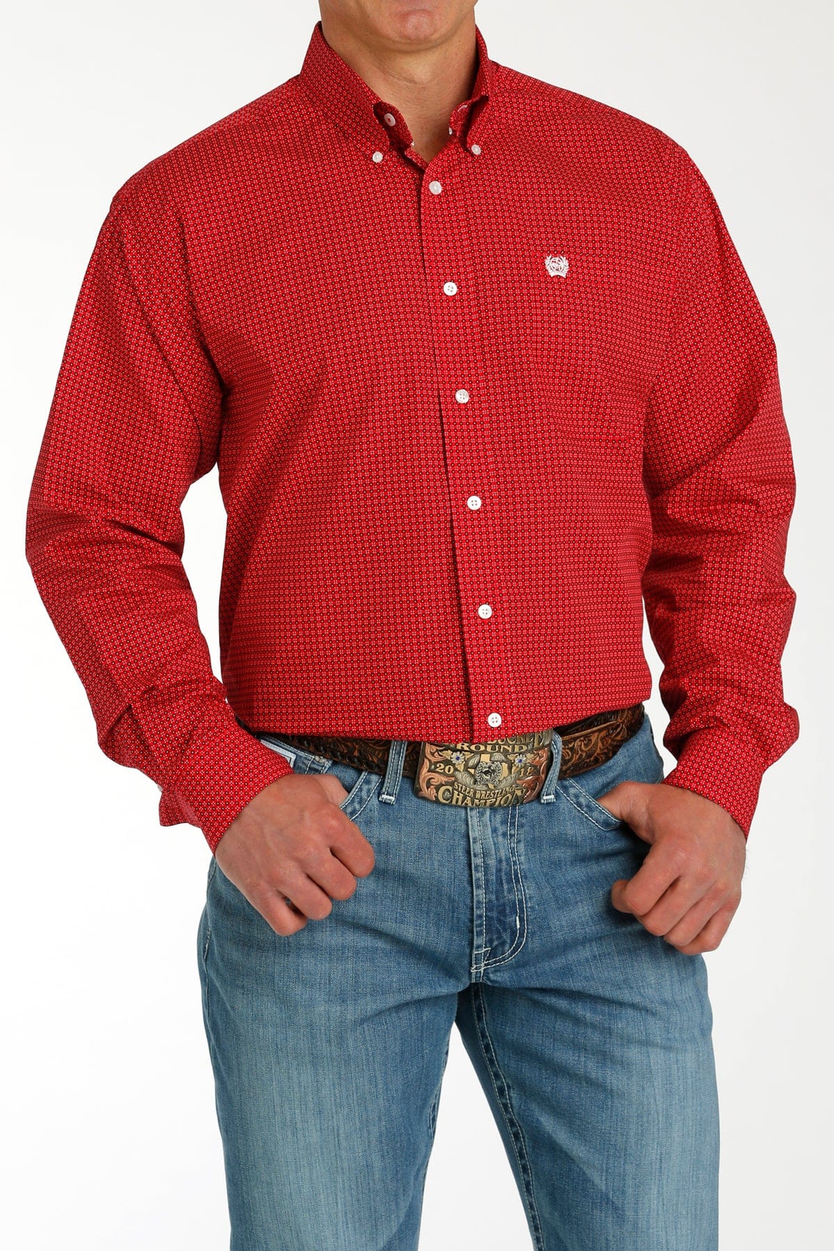 Cinch Plain Weave  ~ Red - Image 2