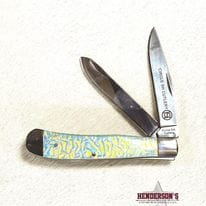 Circle SH Folder Knife ~ White Shimmer