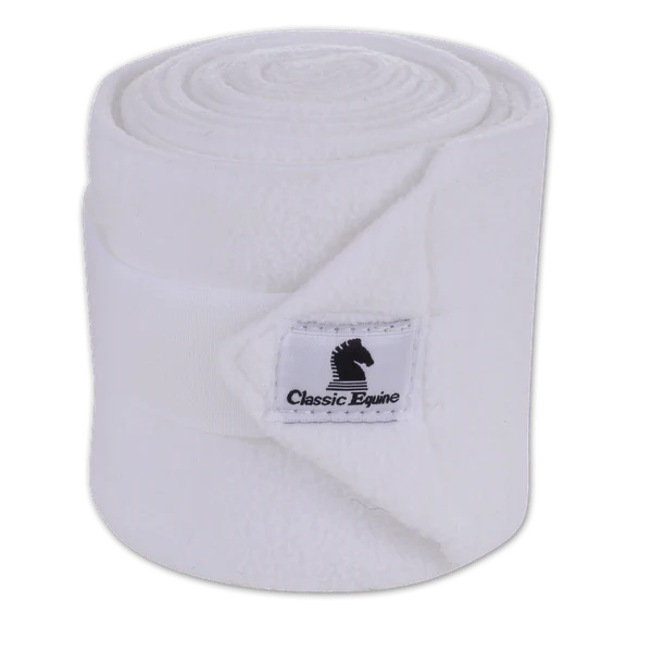 Classic Equine Polo Wrap ~ White