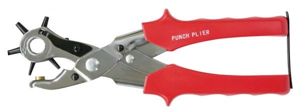Compound leather punch