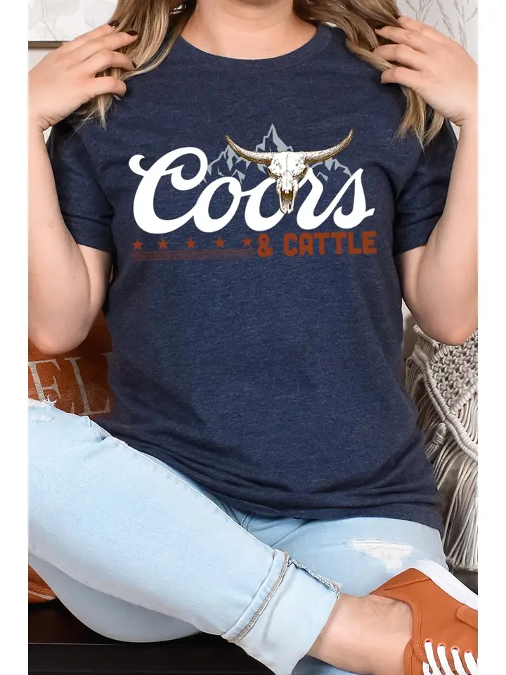 Coors & Cattle Tee