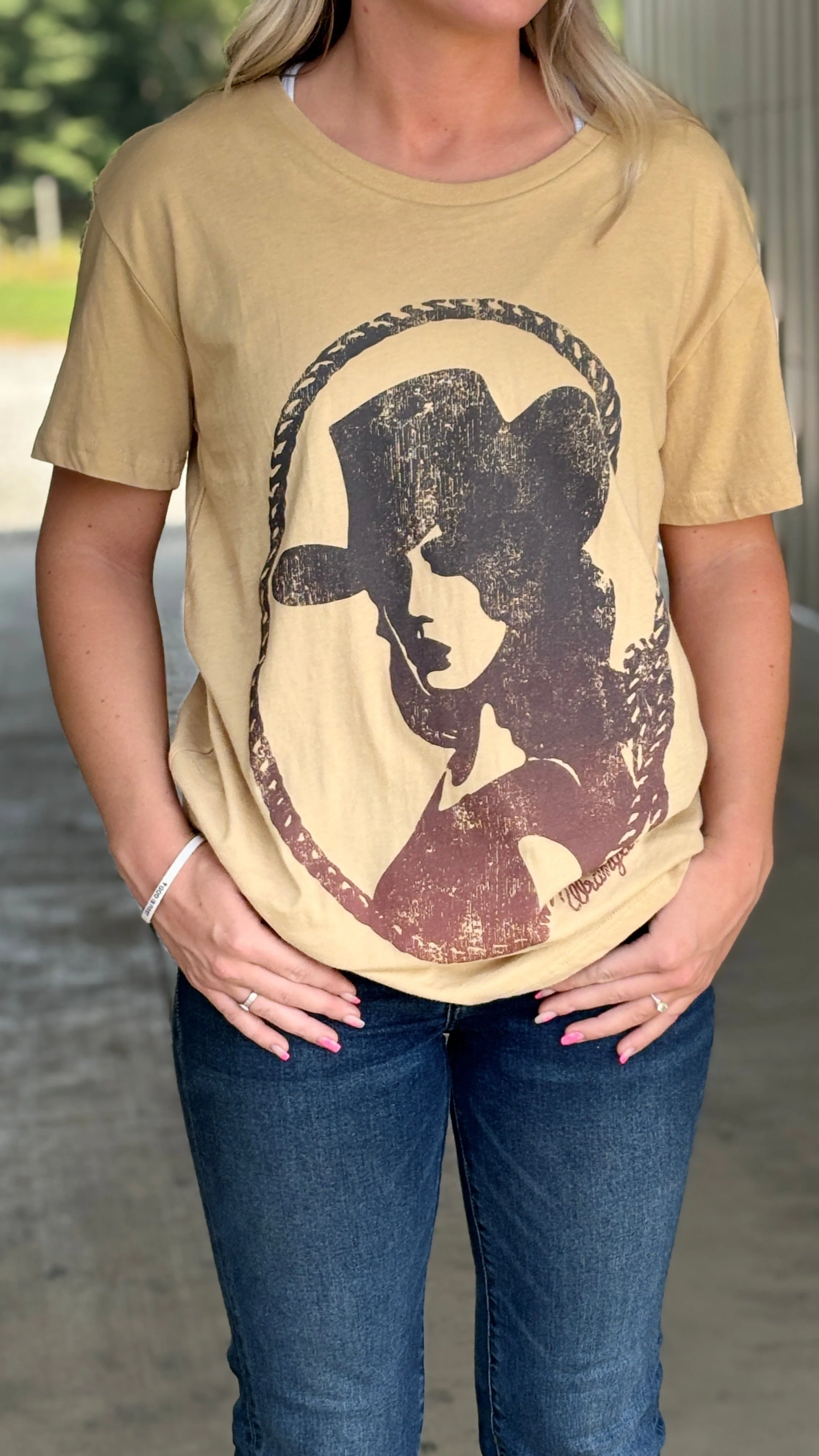 Cowgirl Cameo Tee by Wrangler