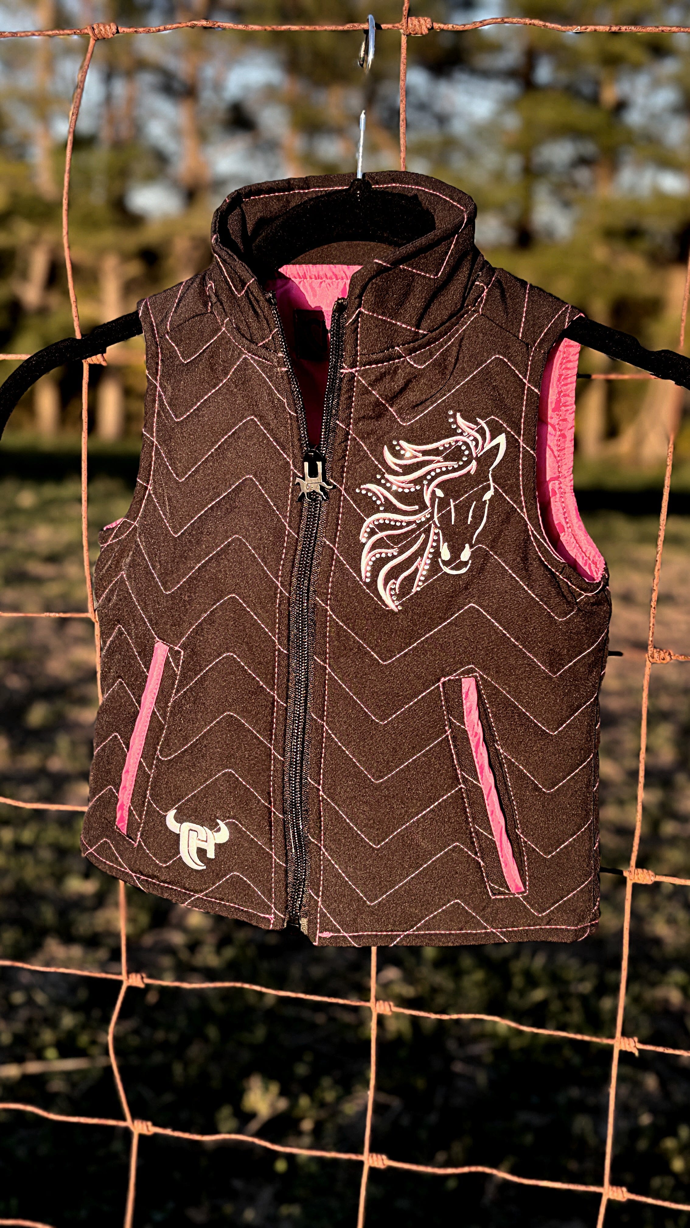 Cowgirl Hardware Quilted Vest