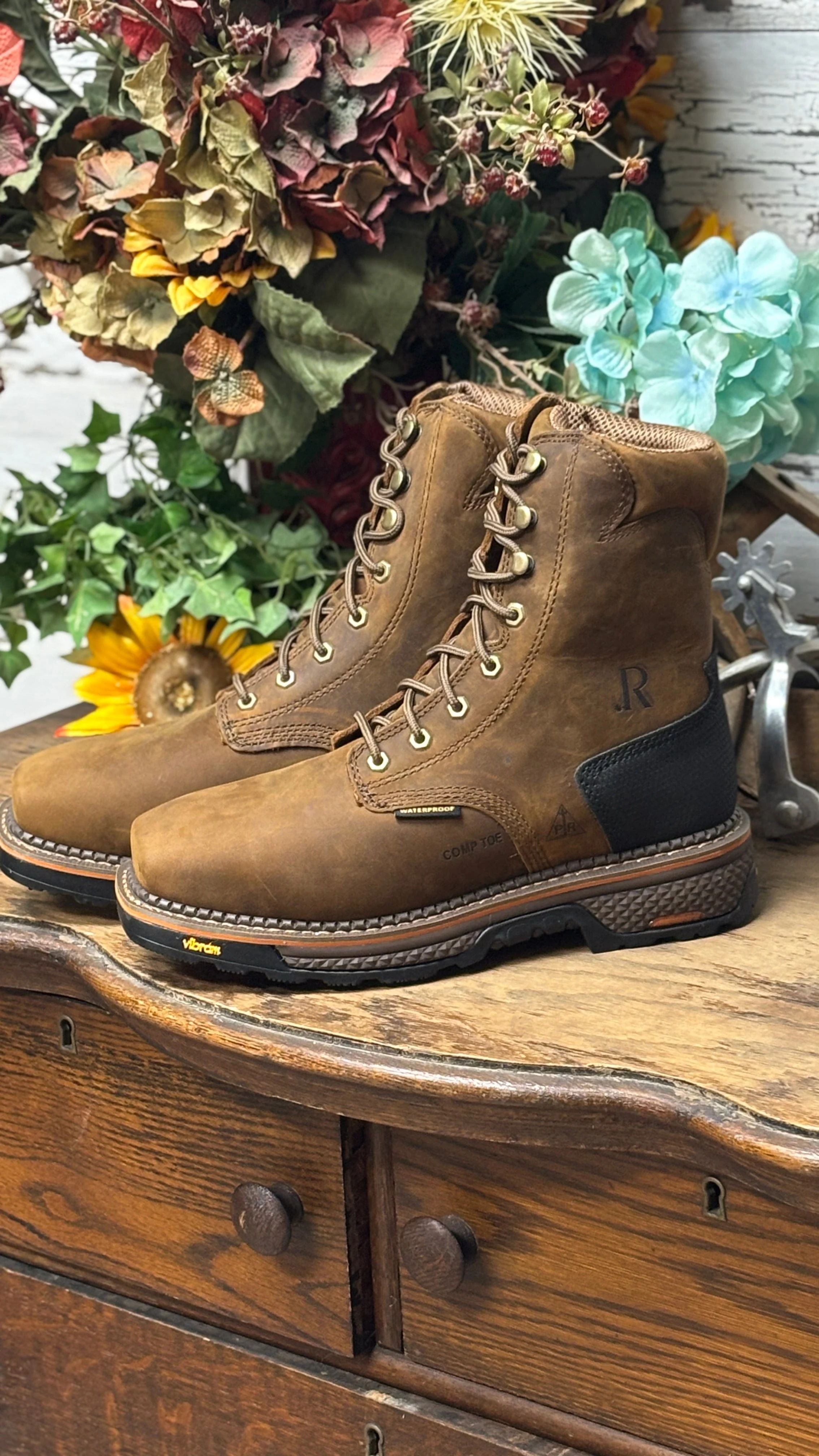 Cowhide Lacer Boots by R. Watson