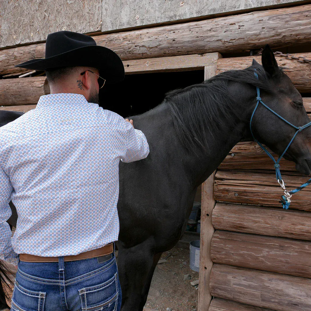 CueroLine Western Shirt ~ White - Image 2
