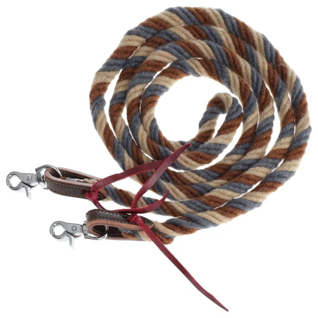 Denim Mohair Contest Reins