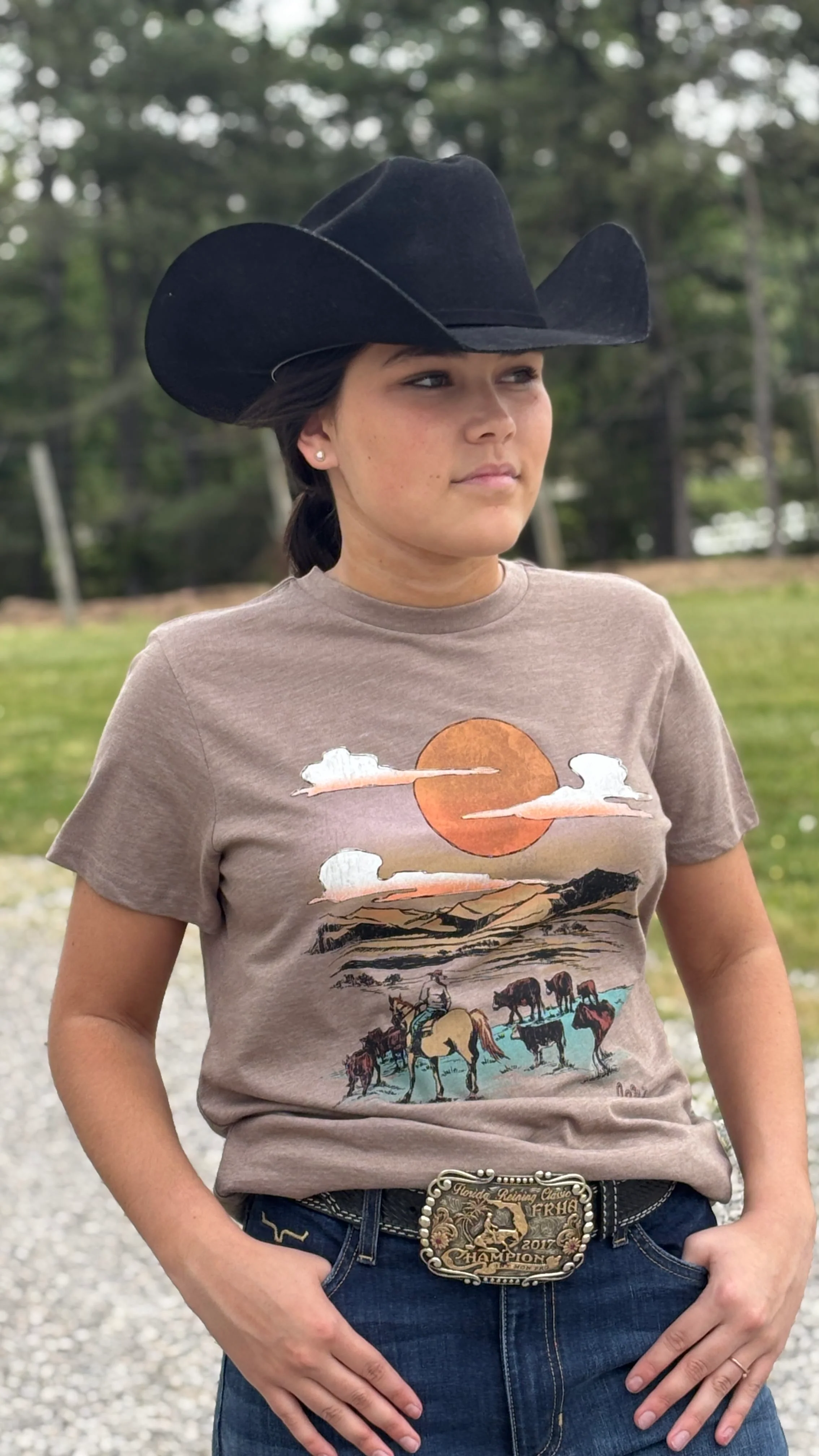 Desert Landscape  Tee by Wrangler