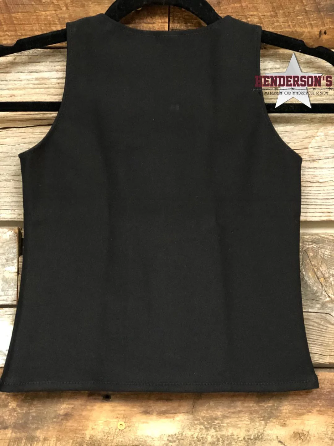DIY Heavyweight Youth Vest ~ Brown - Image 2
