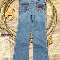 Girl's Wrangler Bootcut Jeans in Germaine