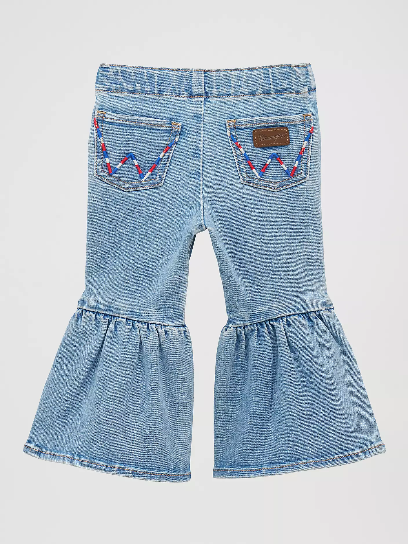 Girl's Wrangler Ruffle Leg Flare Jean