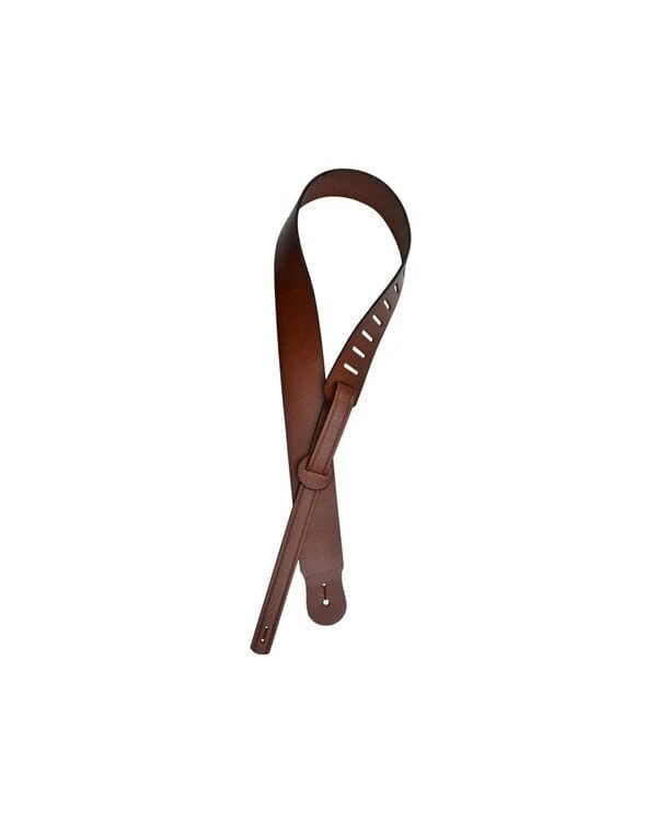 Guitar Strap 2" Adjustable- Medium Brown