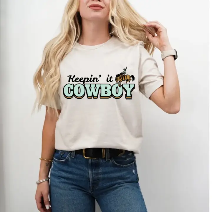 Keepin’ It Cowboy Tee - Image 2