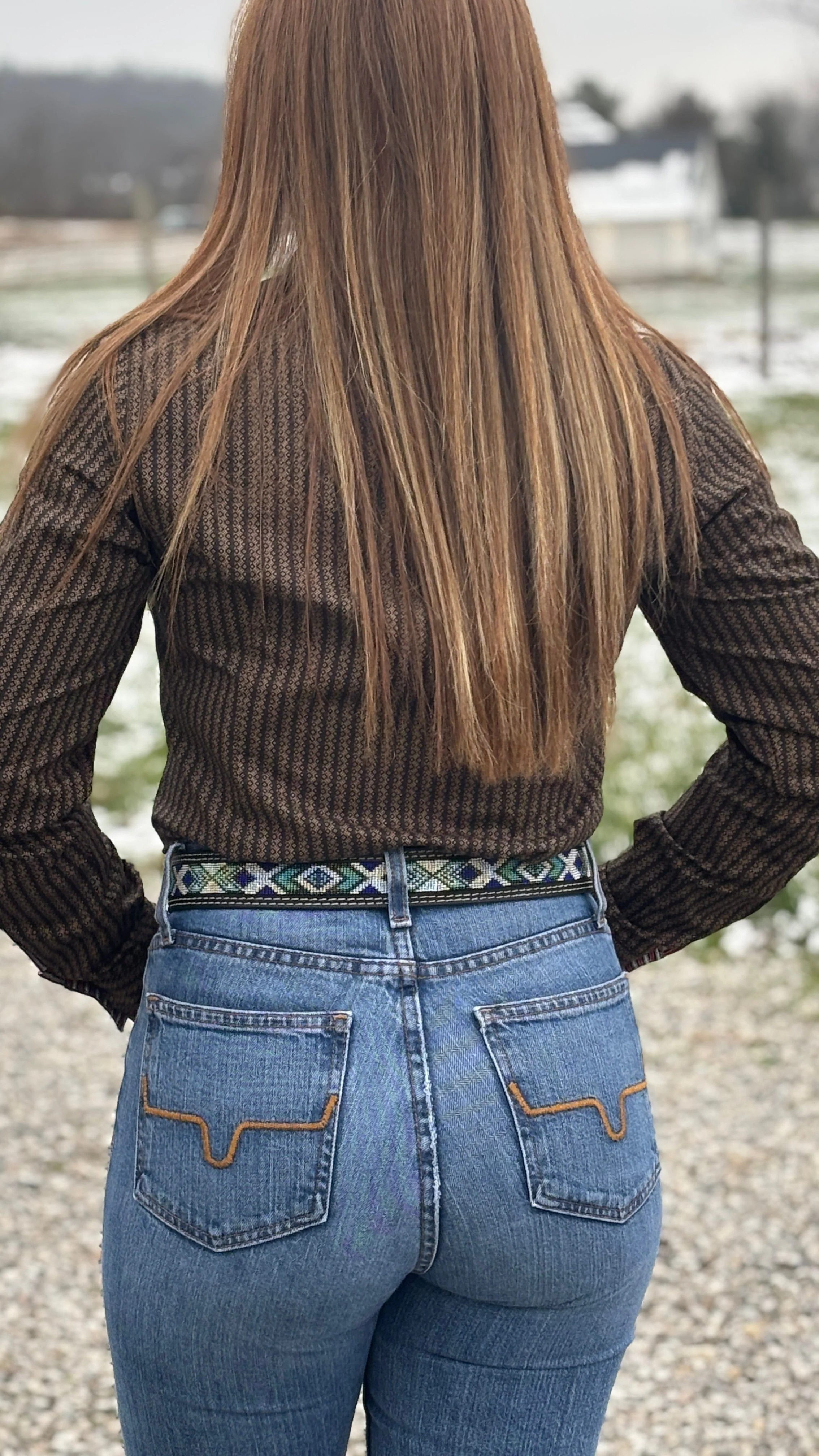 Ladies Cinch ~ Brown - Image 4