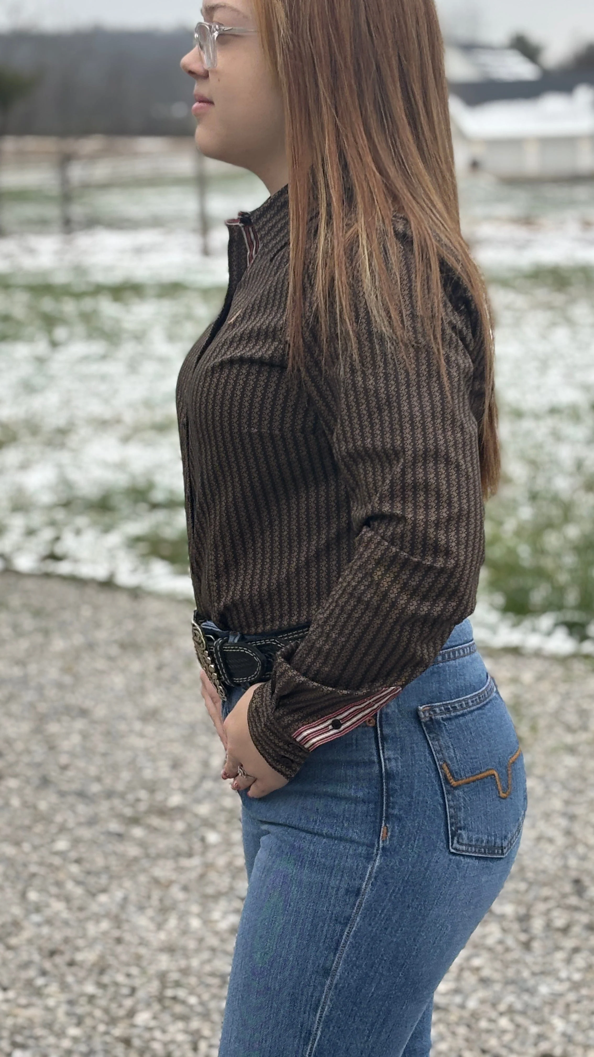 Ladies Cinch ~ Brown - Image 5