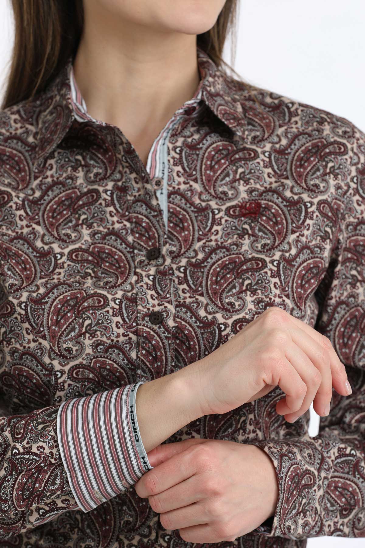 Ladies Cinch ~ Mulberry Paisley - Image 5