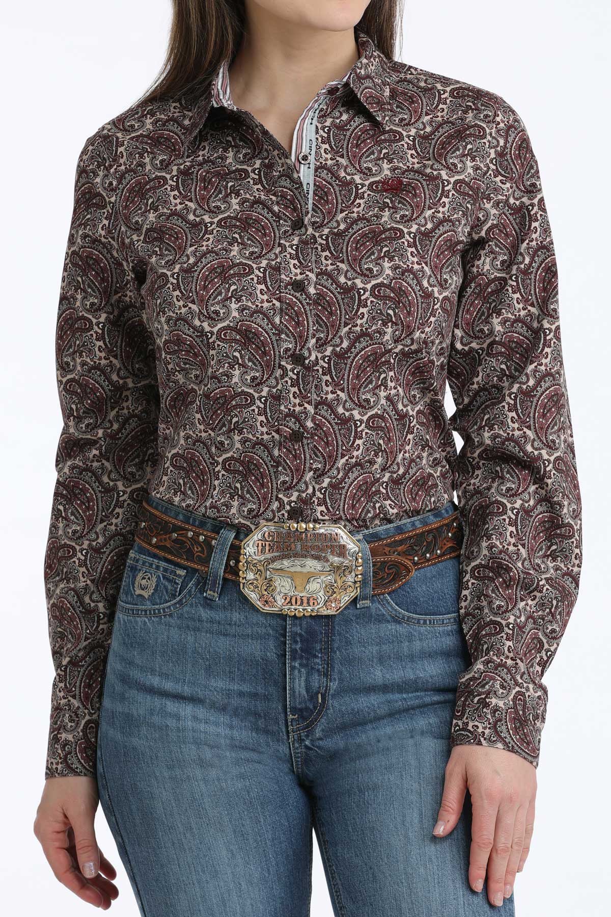 Ladies Cinch ~ Mulberry Paisley - Image 6