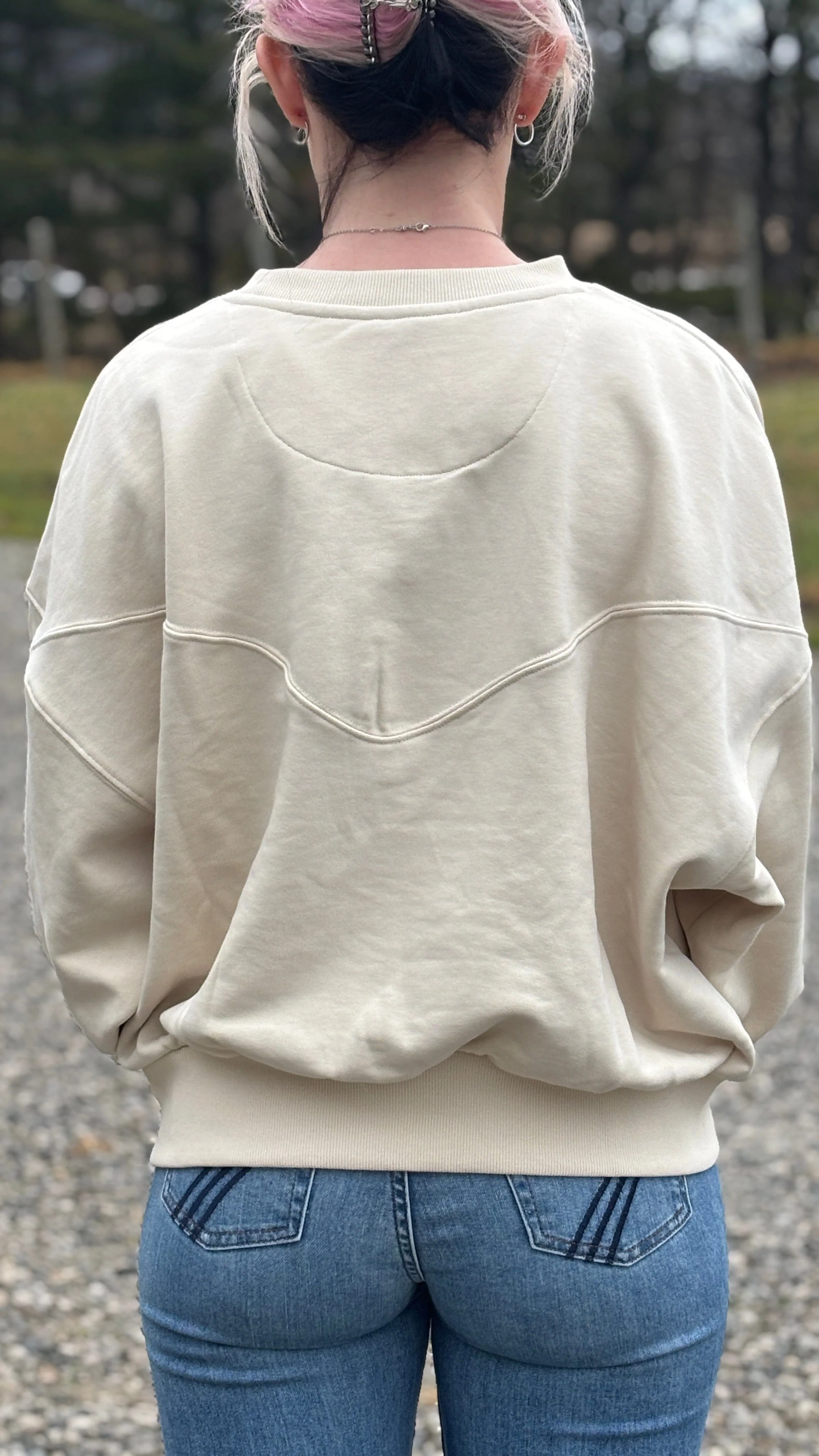 Lainey Wilson Cowboy Sweatshirt by Wrangler - Image 3