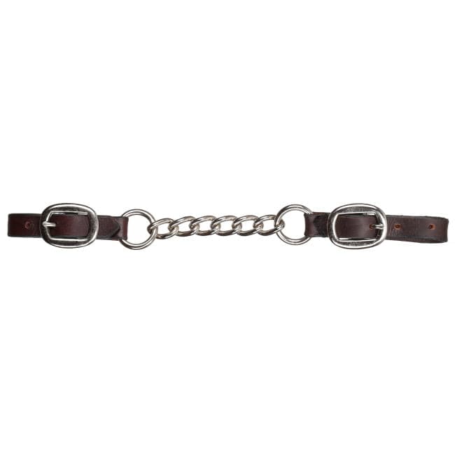 Leather Curb Chain