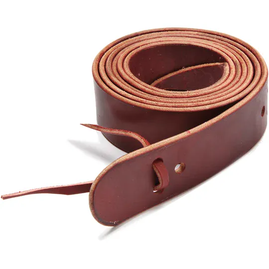 Leather Latigo Saddle Tie ~ 1 1/2"x6'