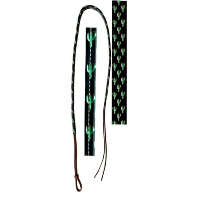 Leather Over & Under W/Cactus Print