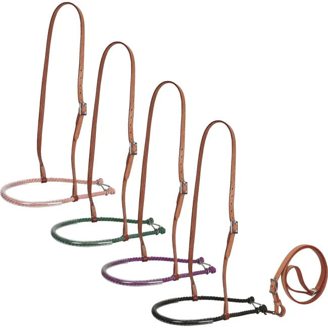Leather Tie Down W/Lariat Noseband