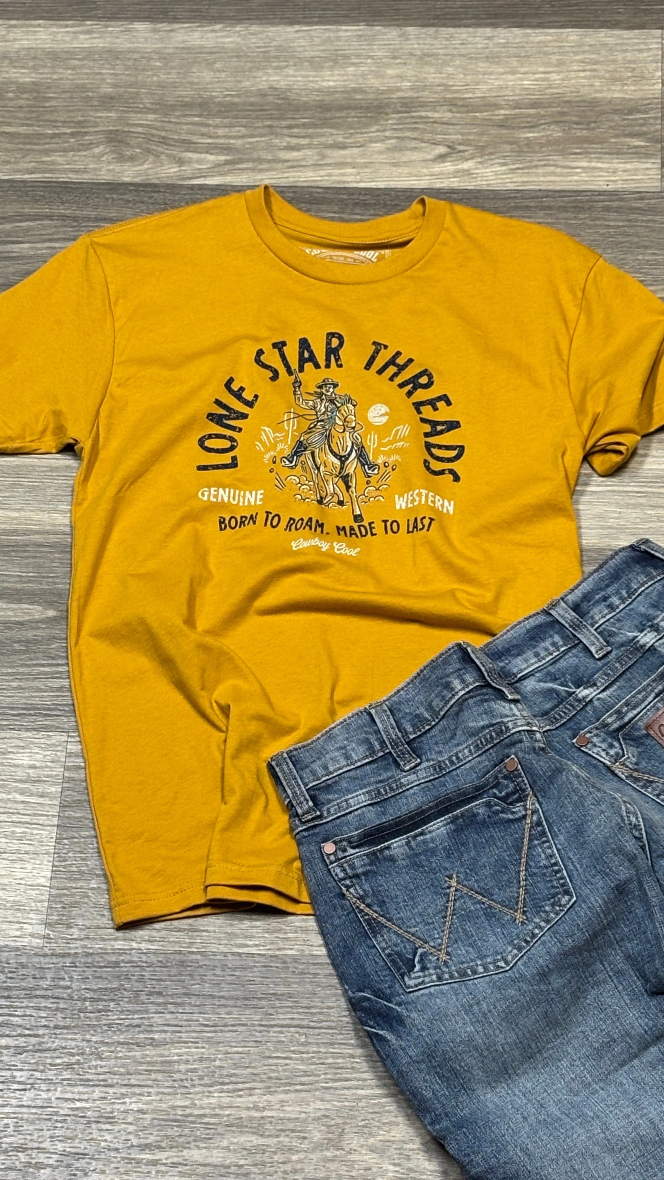 Lone Star Threads Tee by Cowboy Cool - Image 2