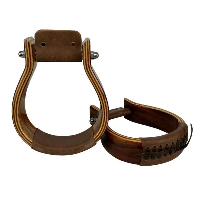 Mahogany Oxbow Stirrups