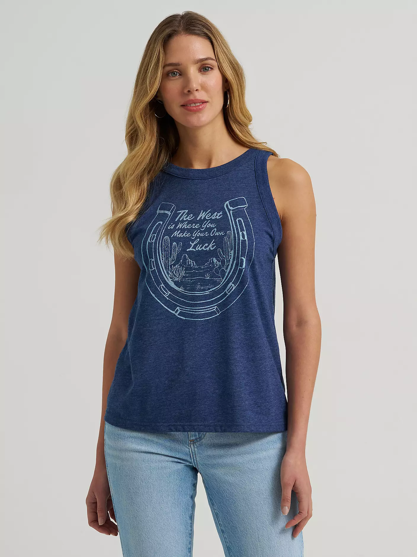 Make Your Own Luck Goddess Tank by Wrangler