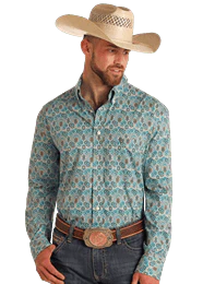 Medallion Print by Rock & Roll