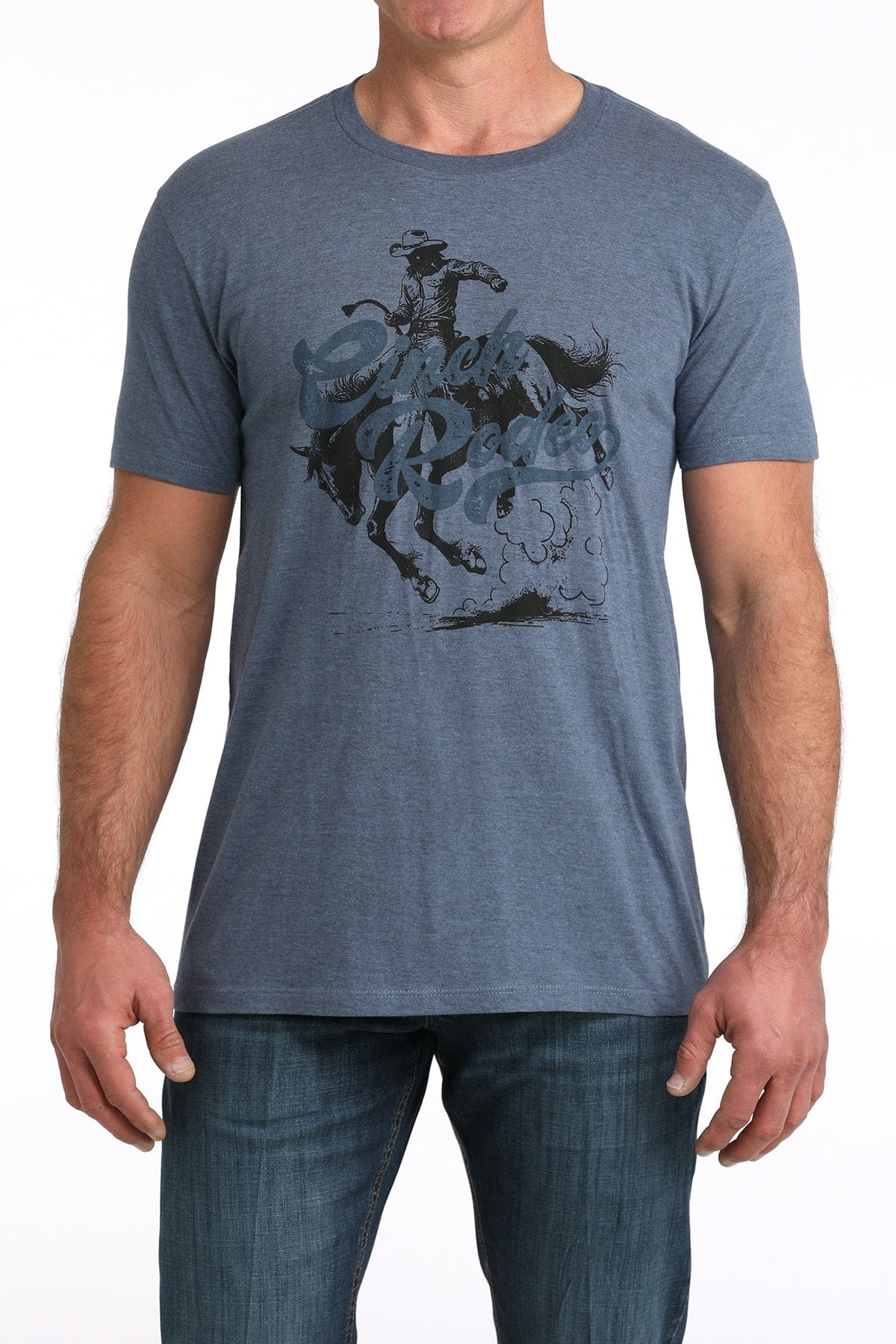 Men's Cinch Rodeo Tee ~ Blue