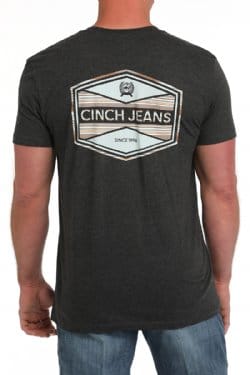 Men's Cinch Tee ~ Black - Image 2