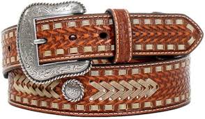 Men's Rawhide Stitched Belt