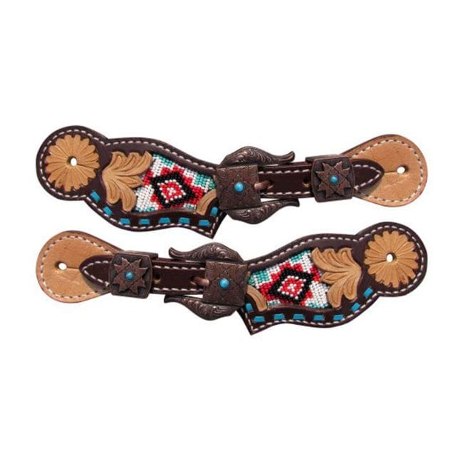 Navajo Beaded Spur Straps ~ Youth