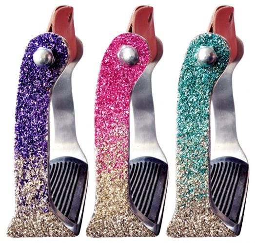 Ombre Glitter Overlay Stirrups