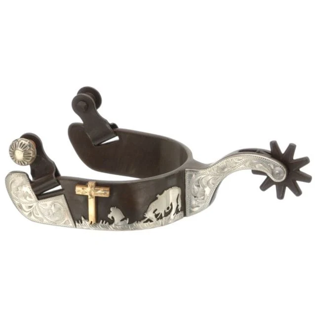 Praying Cowboy Spurs