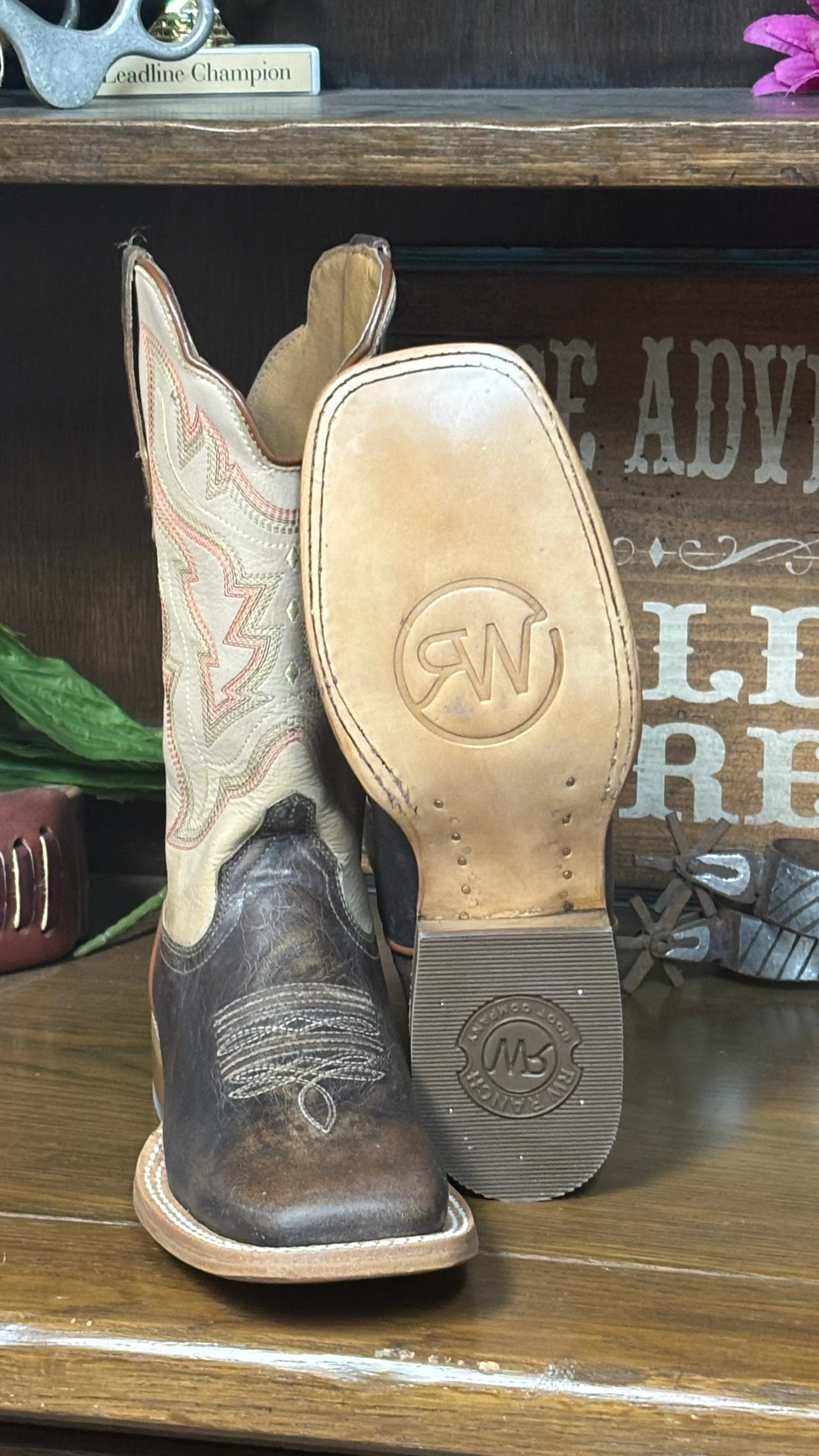 R. Watson Mad Brown Boots - Image 3