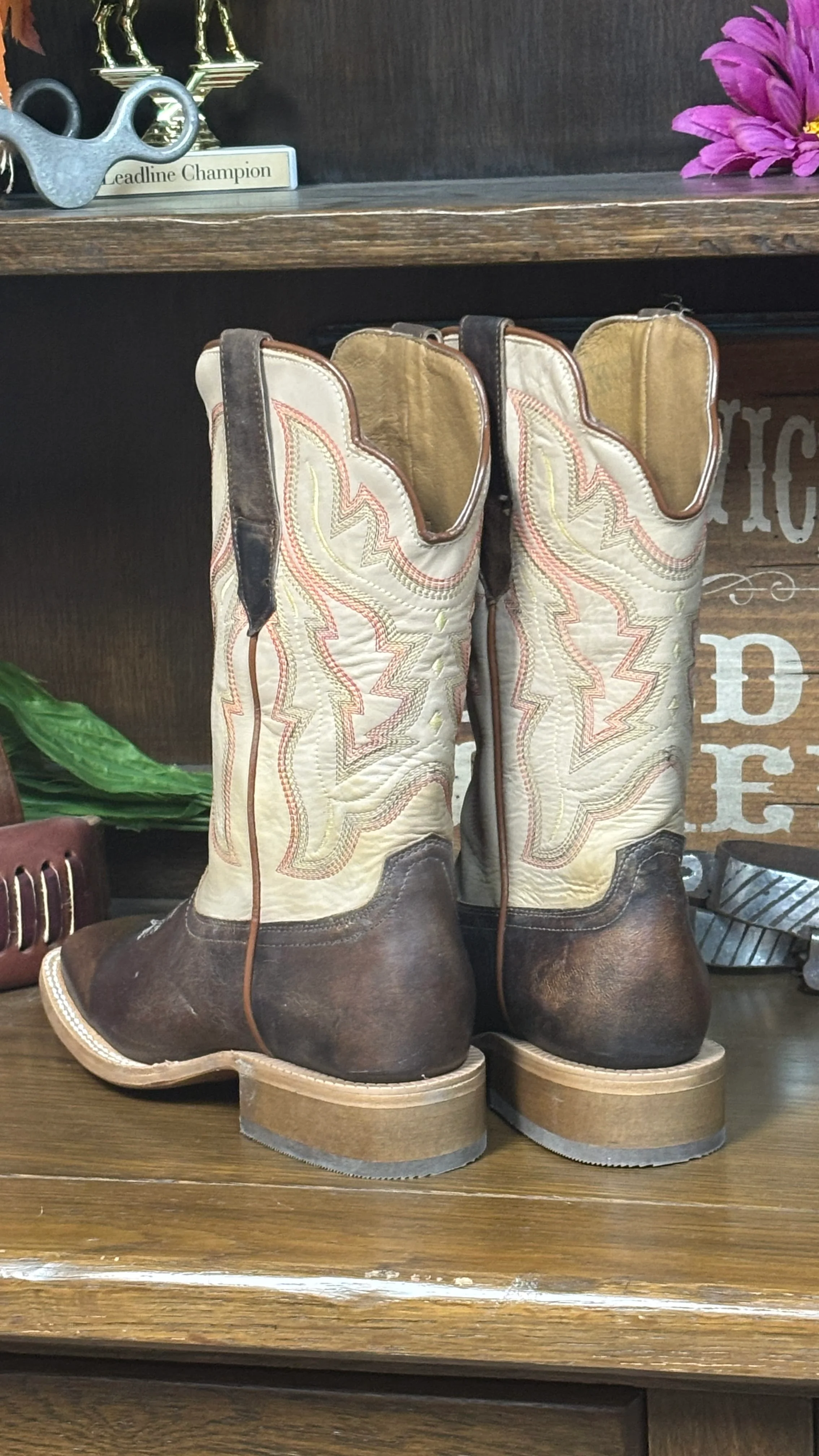 R. Watson Mad Brown Boots - Image 4