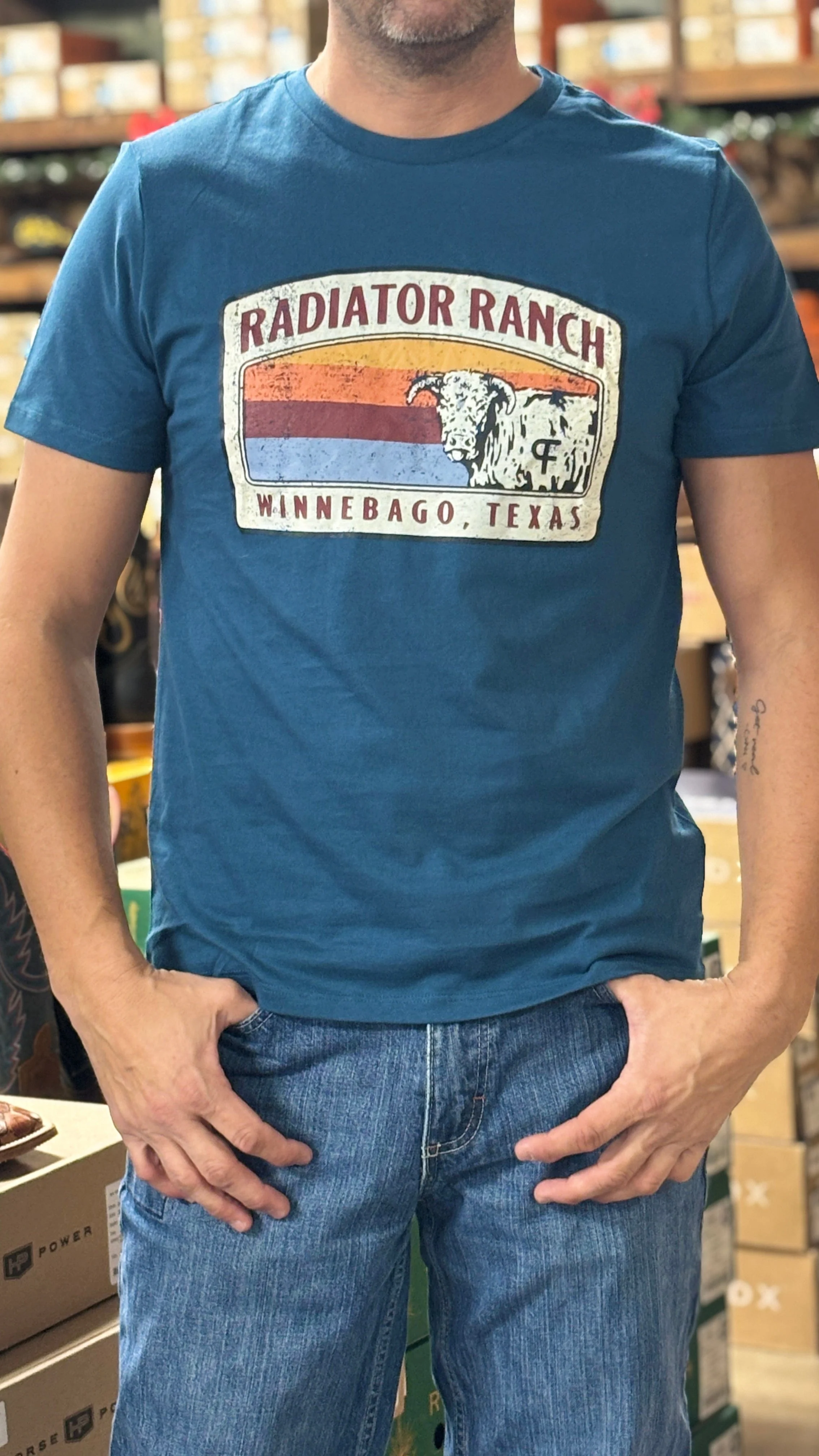 Radiator Ranch Tee by Rock & Roll