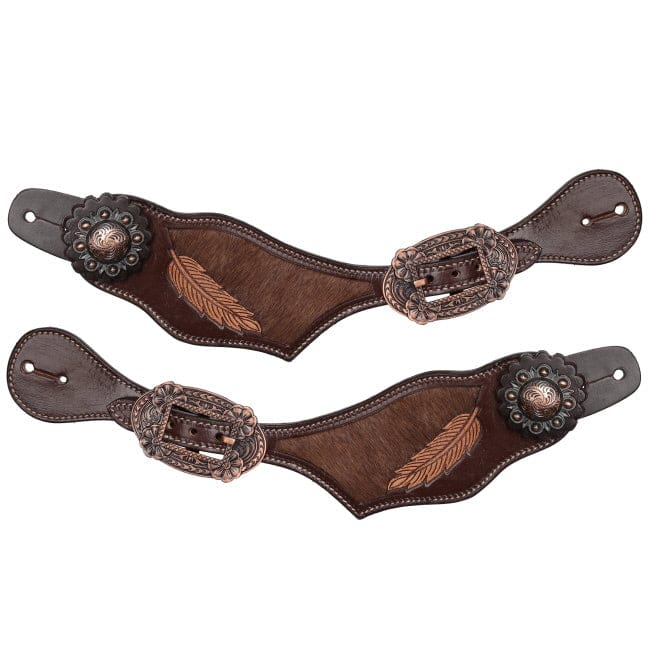 Raven Hide Spur Straps