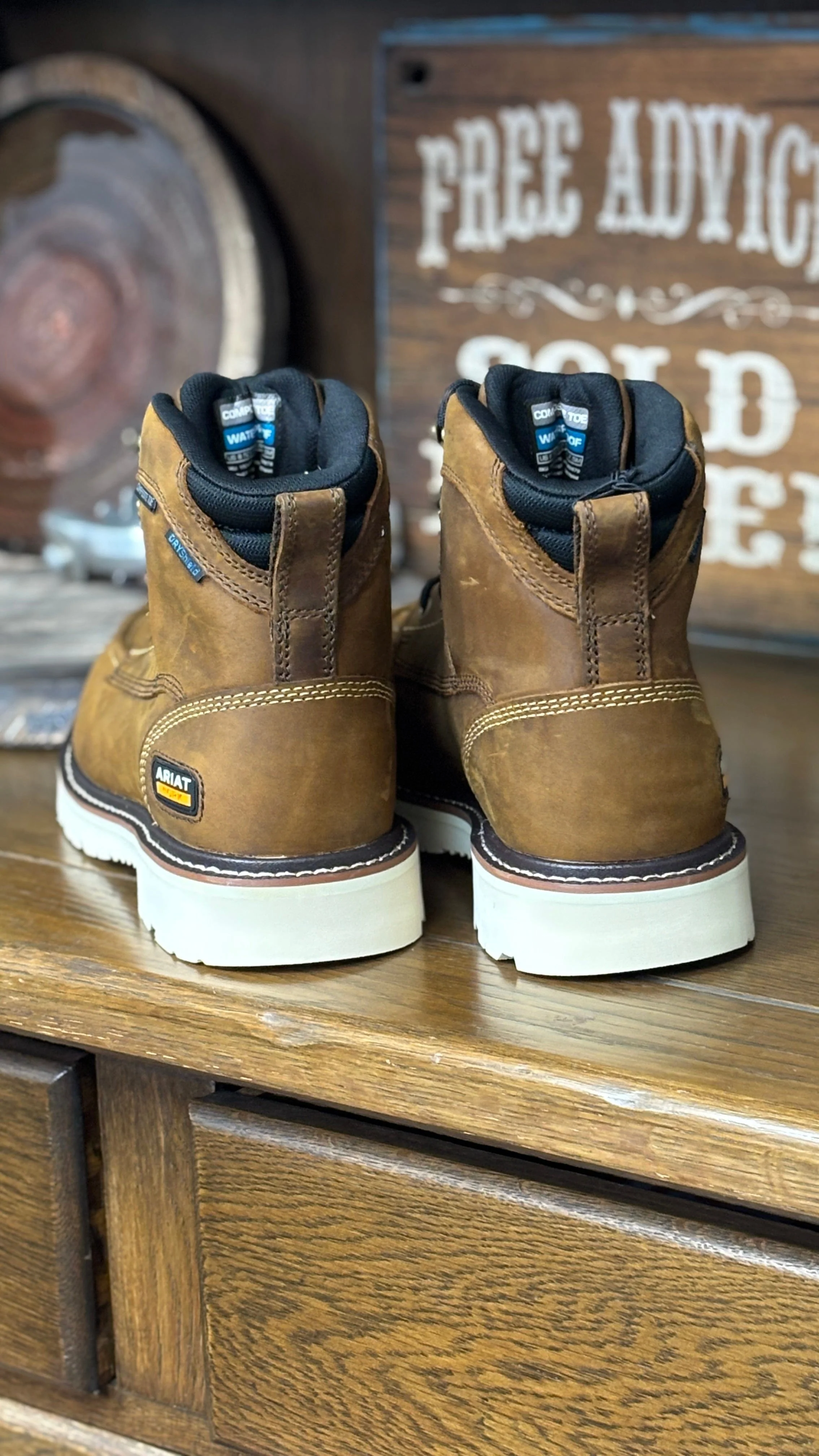 Rebar Lift 6" Waterproof Composite Toe Work Boot by Ariat - Image 3
