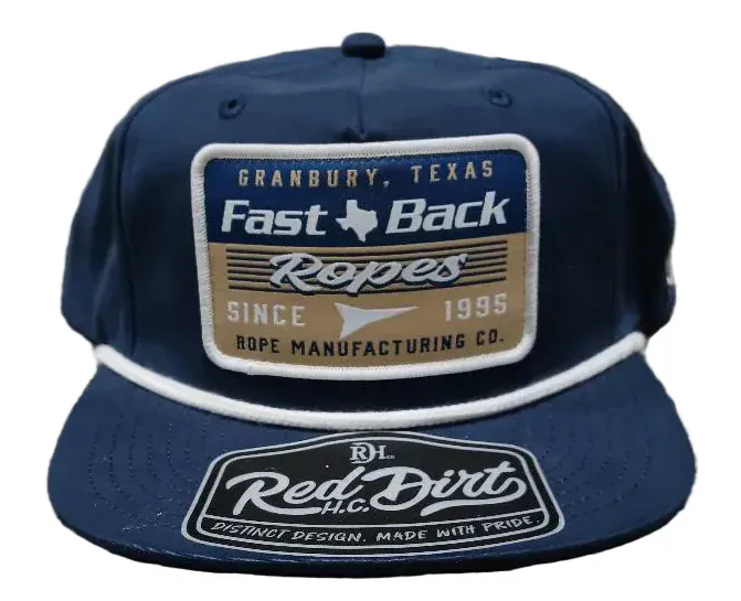 Red Dirt Hat ~ Fast Back Navy