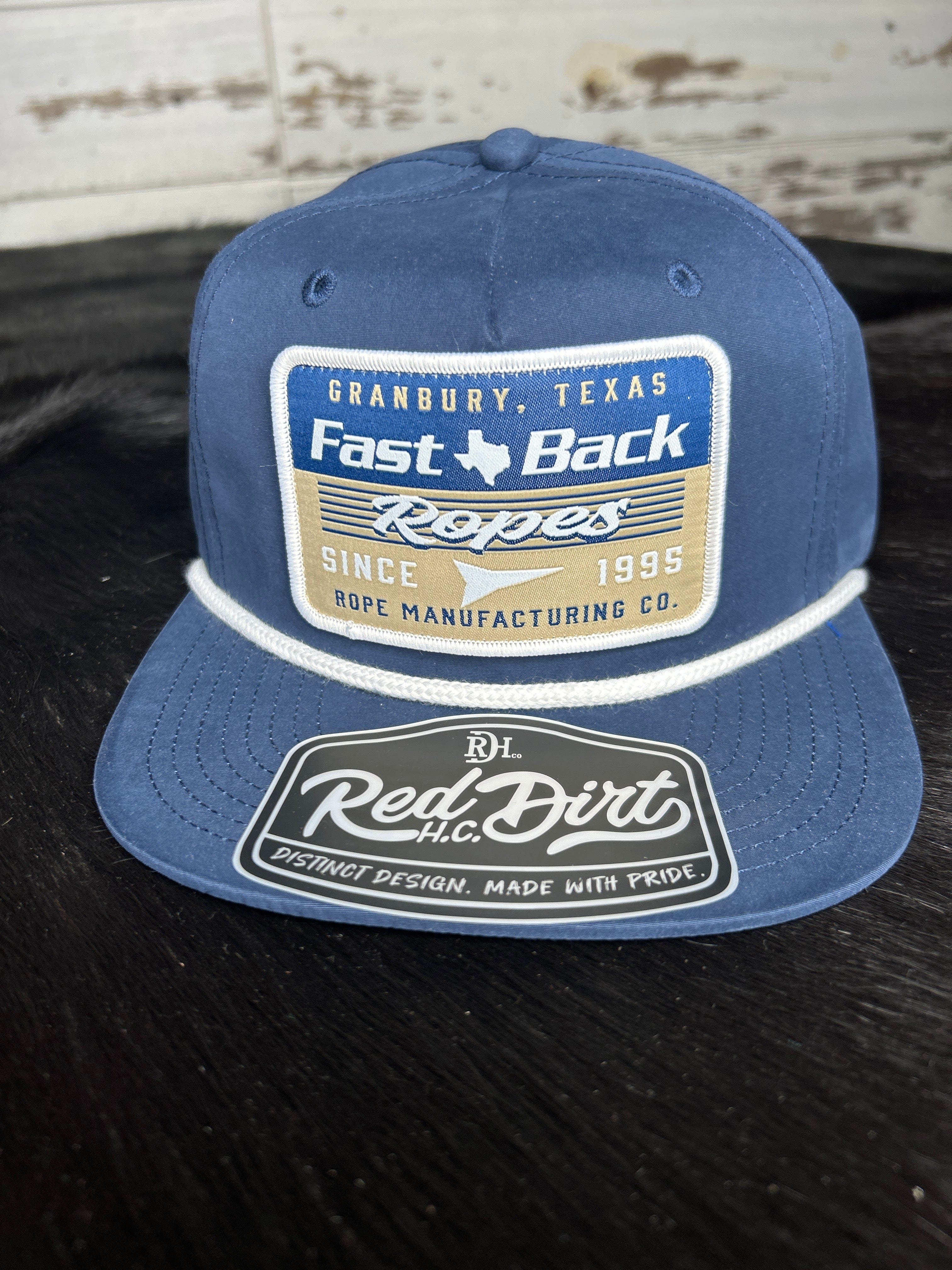 Red Dirt Hat ~ Fast Back Navy - Image 2