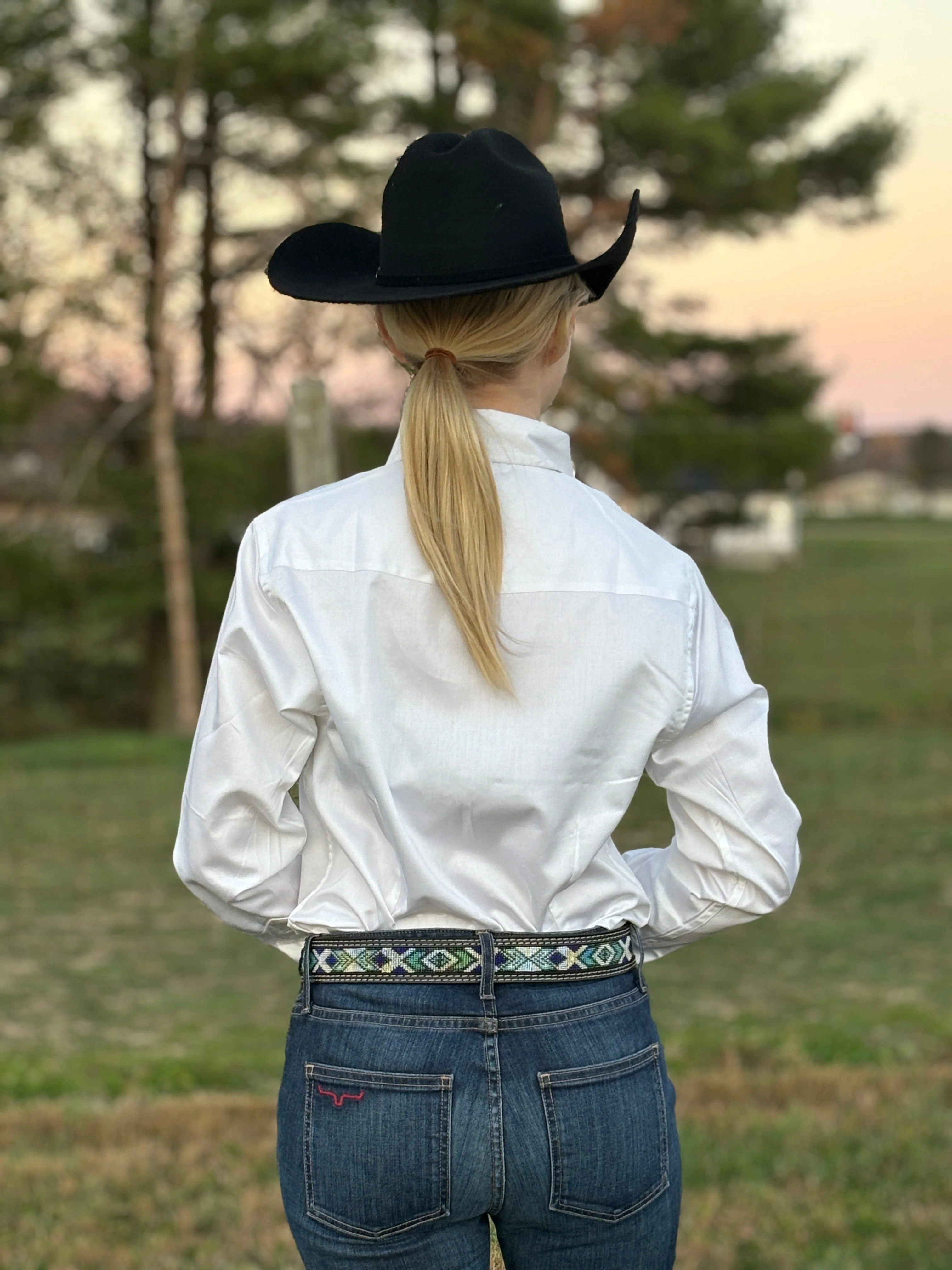RHC Solid Button Down ~ White - Image 2