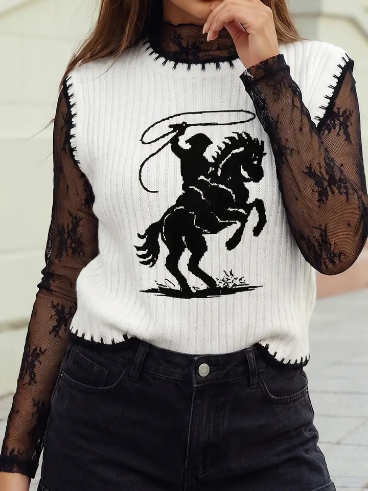Rodeo Cowboy Sweater Vest